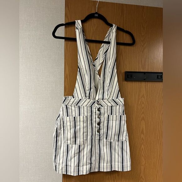 FREE PEOPLE OLD SCHOOL LOVE OVERALL DRES - Picture 2 of 5